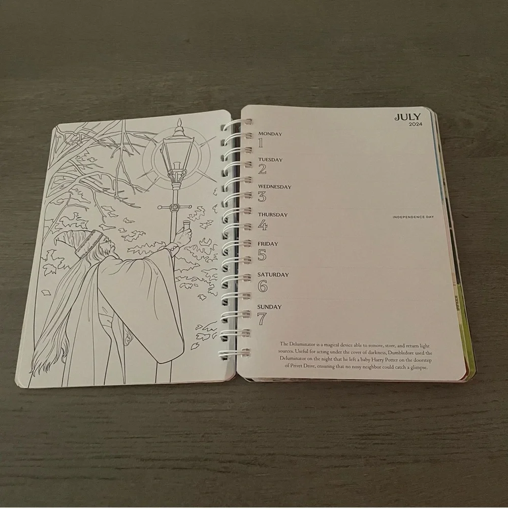 Harry Potter Magical Moments Coloring Planner
